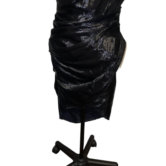 Isabel Marat Women Black One Shoulder Dress Size S/Eu 38 - Picture 11 of 15